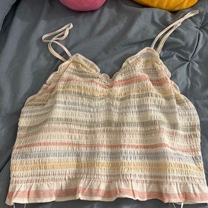 Top and bottom pink rose size medium, never worn before great condition.